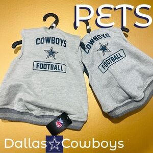 NFL Dallas Cowboys Dog Hoodie Size XS or Small